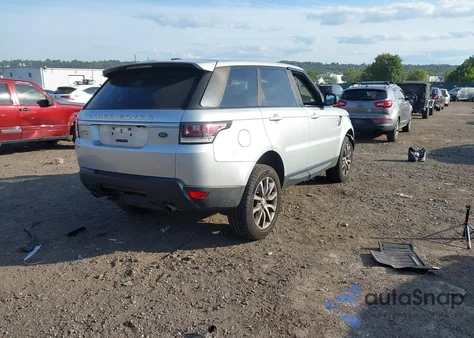 2015 Land Rover Range Rover Sport 3.0L V6 Supercharged Hse из США, поврежденный, VIN SALWR2VF2FA538865